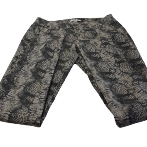Cabi Diamondback skinny jeans snake print size 6 - Picture 7 of 12